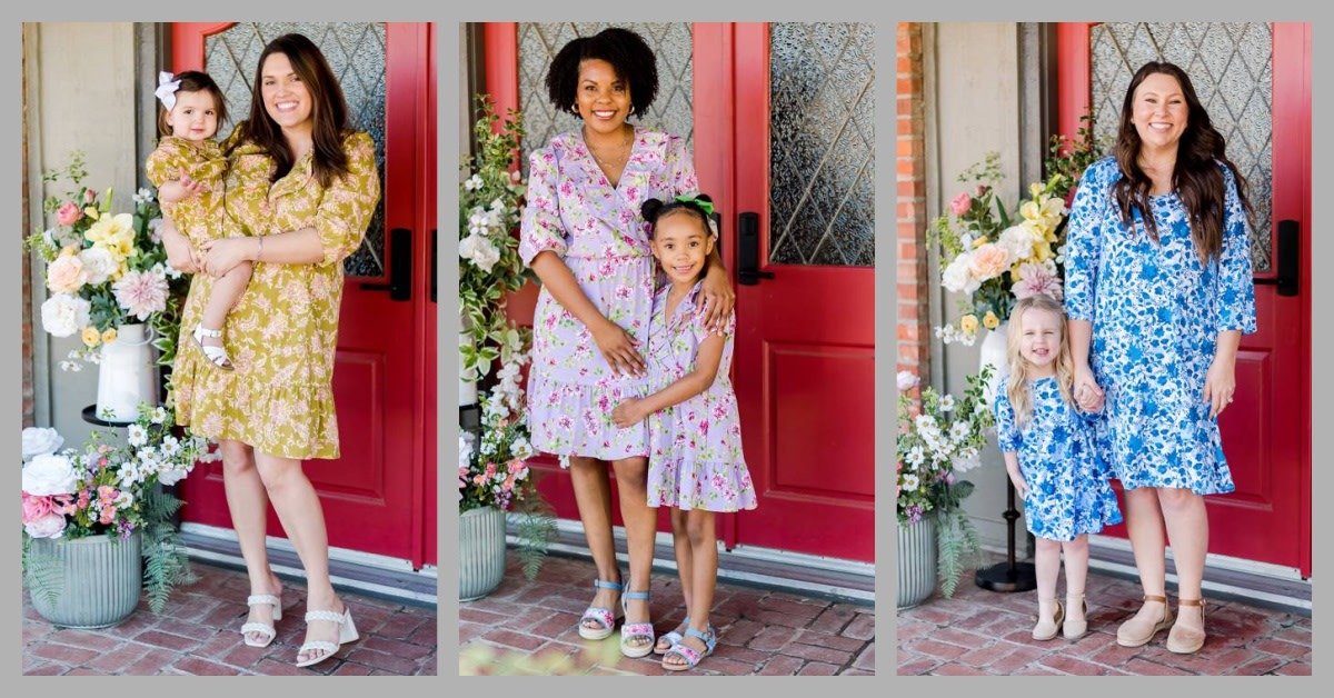 Adorable Matching Outfits for Moms and Kids