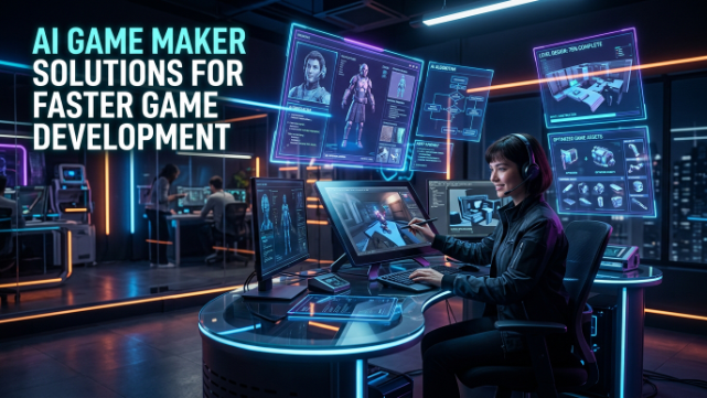 AI Game Maker Solutions For Faster Game Development